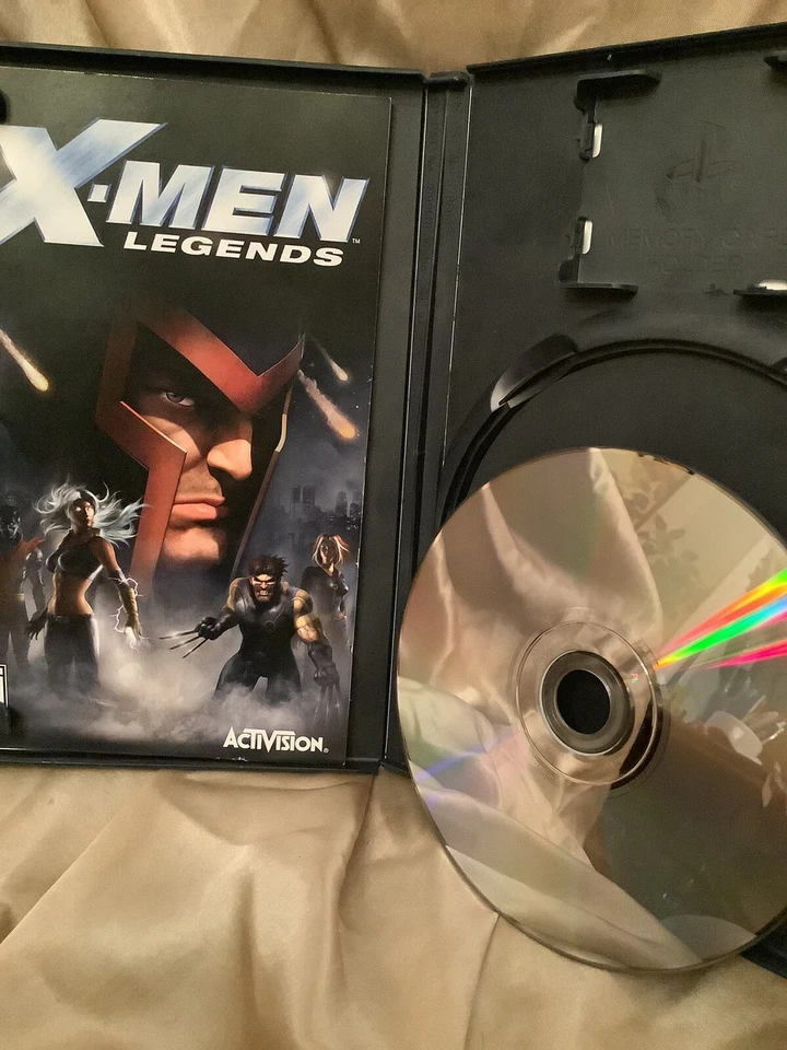 Playstation 2 PS2 Marvel X-men Legends & Iron Man LOT of 2 CIB Tested & Working - Image 3 of 4