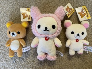 rilakkuma and korilakkuma plush