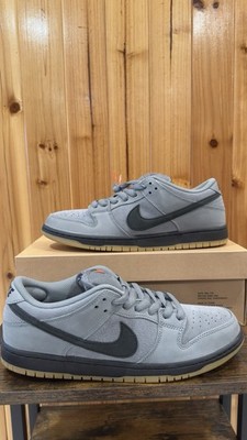 SIZE 11 - NIKE SB DUNK LOW PRO ORANGE LABEL COOL GREY FJ1674-002