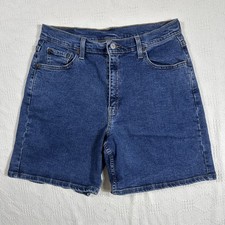 Levi s 550 Jean Shorts VTG 90s Y2K Blue Denim Womens 12