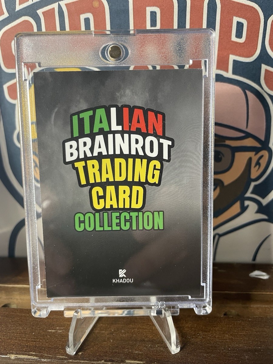 Brainrot! Khadou Ultimate Brainrot Trading Card Chimpanzini