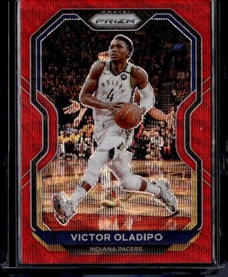 2020-21 Panini Prizm #100 Victor Oladipo Ruby Wave Prizms