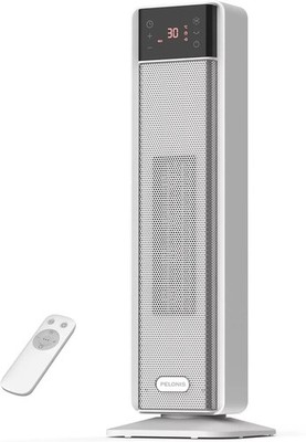 Pelonis 23'' Keramik Turmheizer 2000W - schnelles Aufheizen, günstige Elektroheizung