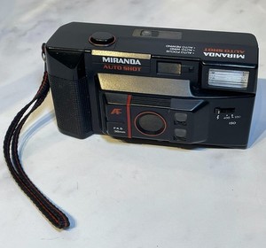 Vintage Miranda Auto Shot Compact AF 35mm Film Camera F4.5/38mm, Tested Working