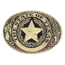 New Texas Ft Worth Dallas Austin Houston Western Cowboy Texan Gift Belt Buckle