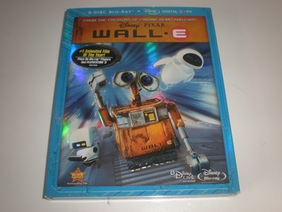 Wall-E (Blu-ray, 2008, 3-Disc Set, Collector's Edition) Disney PIxar