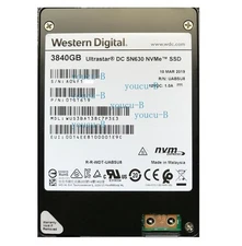 WD UltraStar DC SN630 3.84TB SSD 2.5" NVMe Solid State Drive WUS3BA138C7P3E3