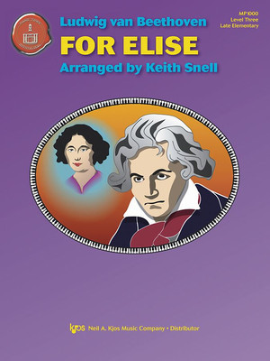 For Elise (fur Elise) (piano) Piano Music Beethoven Kjos Music