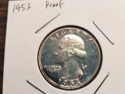 1953 Proof washington quarter
