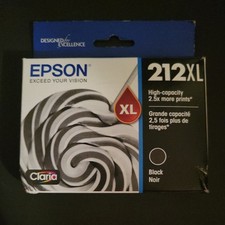 Epson 212XL High-Yield Ink Cartridge - Black NEW SEALED Exp: 06/2023