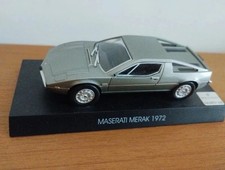 MASERATI MERAK 1972 MODELLINO AUTO  SCALA 1/43