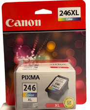 Genuine Canon 246XL Color Ink Cartridges, New & Sealed (CNMDTCL246XL)