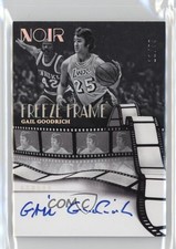 2024-25 Panini Noir Freeze Frame Signatures 11/99 Gail Goodrich Auto HOF 2oh