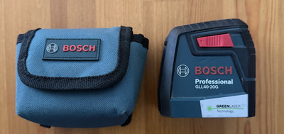 Bosch Professional GLL40-20G Green Beam Self Leveling Cross Line Laser Level