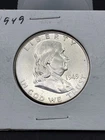 1949 - Franklin Half - Original -  $2.99 Shipping