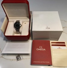 Omega Seamaster Diver 300m Black Dial Quartz Watch - 212.30.41.61.01.001