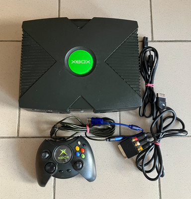 Microsoft Xbox Classic Konsole +  Controller + Kabel = Retro Klassiker!