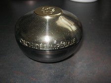 guerlain orchidee imperiale  black the creme 50ml empty glass pot used gd