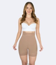 Pantalones Cortos SPARTA, Faja Colombiana Powernet Levantamiento de Glúteos Cintura Alta, NUEVO