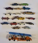 Lot x19 vintage original Corgi Toys diecast model cars vehicles some scarce