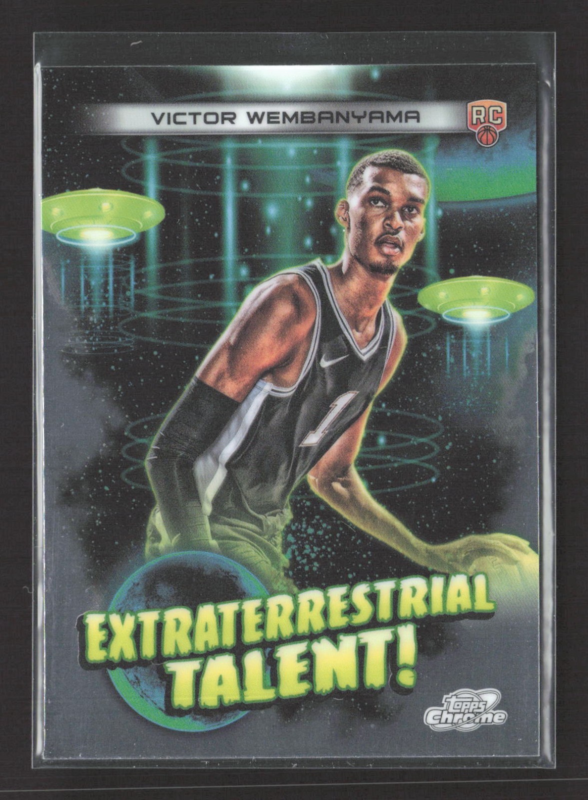 2023-24 Topps Cosmic Chrome Extraterrestrial Talent Victor Wembanyama #ET-16 RC