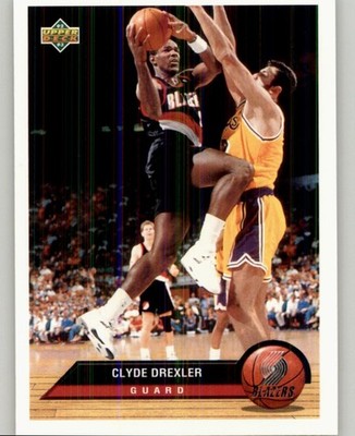 1992-93 Upper Deck McDonald's Clyde Drexler #P33 Portland Trail Blazers