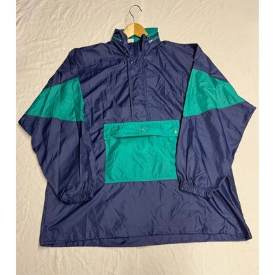 Vintage ASICS Windbreaker Jacket Mens XL-2XL not size tag Pullover