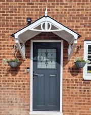 Rockingham Door Canopy - W 121cm, H 97cm, D 75cm - NEVER USED STILL IN BOX