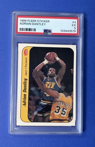 1986 Adrian Dantley #3