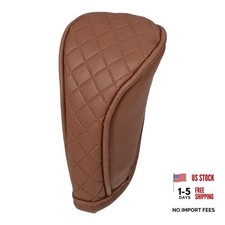 Universal Car Manual Gear Shift Cover Trim with Zipper Knob Cover