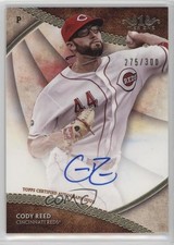 2017 Topps Tier One Break Out 275/300 Cody Reed #BOA-CRD Auto 2f9