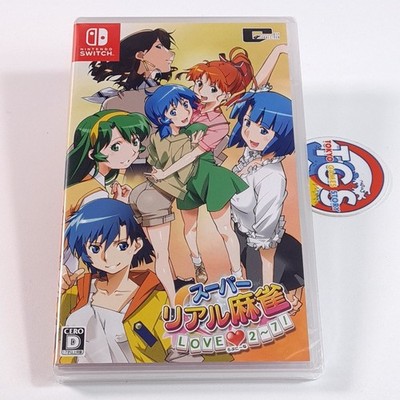 Super Real Mahjong Love 2~7! Nintendo Switch Japan New (7 Mahjong Games)