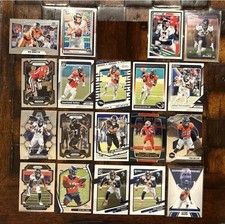 1991-2025 Denver Broncos 37 card Lot RC Jonah Elliss Bo Nix Nik Bonnitto Elway