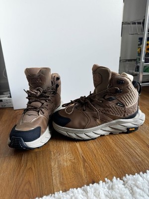 Hoka One One ANACAPA MID GORE-TEX Otter/Black Hiking Shoes