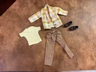 Vintage Mattel Barbie Ken Doll Clothes Suit Jacket Blazer Shirt Pants Shoes