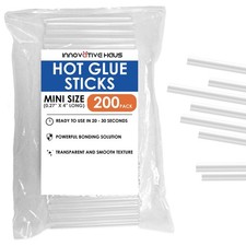 Mini Hot Glue Sticks (200 Pack) - Fits Mini Glue Guns, 4" x 0.27" - Craft, Bo... 0.15 per gallon