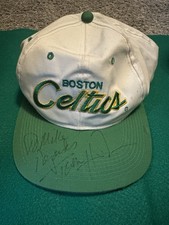 Vintage 90s Sports Specialties Script Boston Celtics Tom Heinsohn Autographed