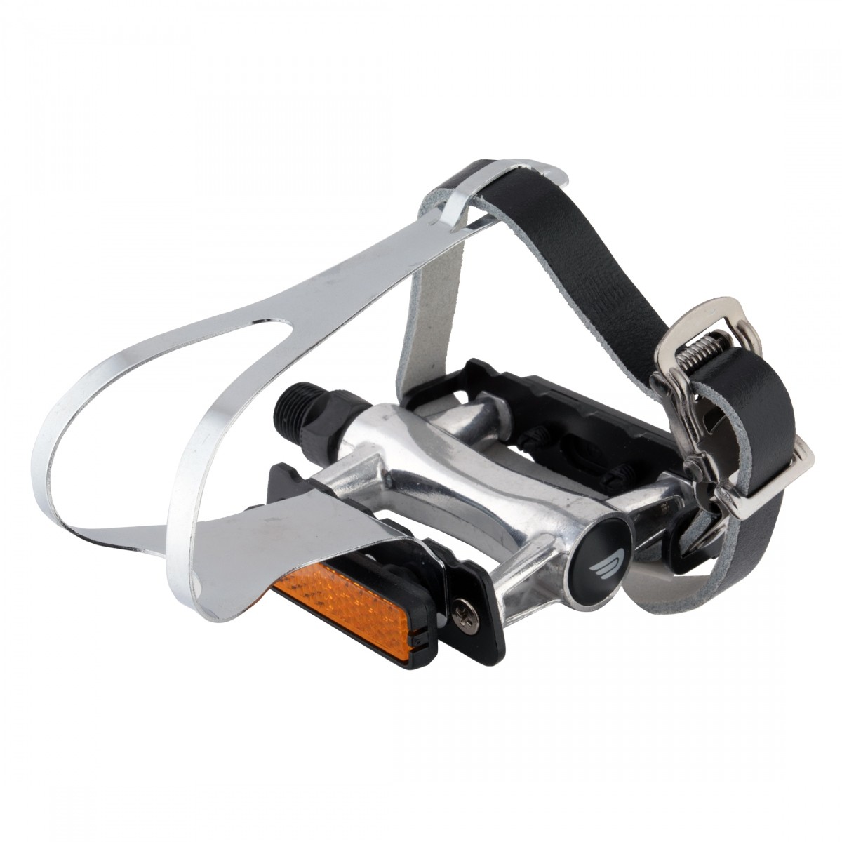 Pure Cycles Premium Aluminum Cage Pedals with Leather Straps - 8390₽