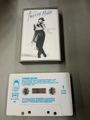 Thierry Mutin / Sketch of Love - Vintage Kassette Audio K7 Tape