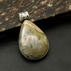 Dendrite Opal Gemstone Ethnic Handmade Pendant Jewelry For Women 2.2" AP-41560