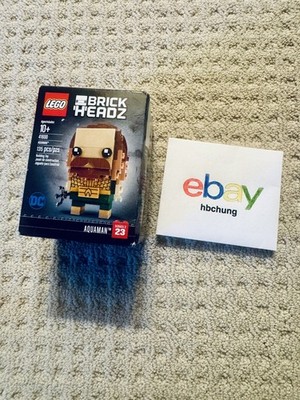Factory Sealed Brand New Authentic Lego Brick Heads Aquaman