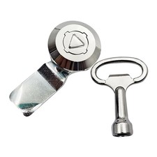 Triangle cam Lock Zinc Alloy Replacement Easy to Install with Key Electric Box