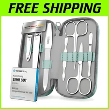 Luxury 7 Piece Manicure Pedicure Set - German Handmade Tools