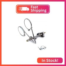 Jeweller's Eye Loupe 10x-10X Double Ocular Loupe Steampunk Lens Clip on Retro Ma
