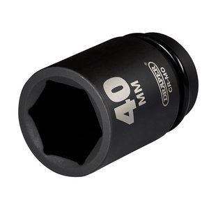Draper Black Hi Torq 1" Drive Deep Hexagon Impact Socket - Image 3