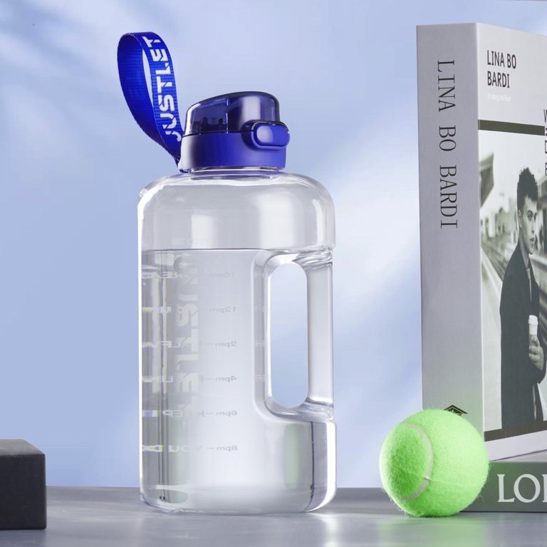 2.2l 74oz Jug W/ Straw & Handle | Leakproof Bpa-free &