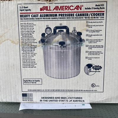 #ad All American 921 21 1 2 Quart Pressure Canner $395.00