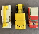Lot of 3 Vintage 1980s Hot Wheels -  Phone Truck, Thunder Roller, Bronco