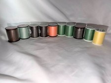 10 vintage but brand new sealed rolls of thread lot 2 Photos are description