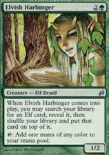 Elvish Harbinger HP, English MTG Lorwyn